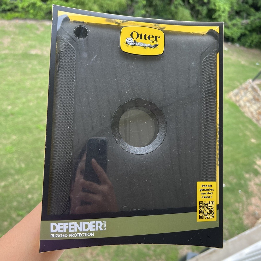OtterBox Defender Series Case iPad 4th Gen New iPad, iPad 2 Protector Black